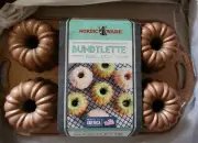 Nordic Ware Bundtlette Pan Cast Bakeware Gold Anniversary