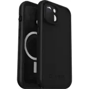 O-OtterBox Fre MagSafe Apple iPhone 15 6.1" Case Black, DROP+ 5X Military