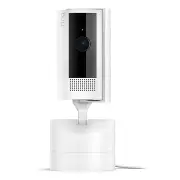 Ring Pan-Tilt Indoor Plug-In Security Camera - White