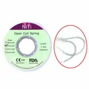10 Rolls Dental Orthodontic Niti Open Coil Spring Dia.0.01''x 30 Length FDA CE