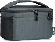 S-ZONE Waterproof Camera Insert Bag with Sleeve Camera Case Upgraded Version 2.0（Army Green）