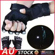 Men's Hands Free Flashlight Gloves, LED Flashlight Gloves