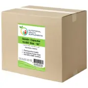 10,000 (1 Box) Size 00 Bulk Empty Caps Hard Gelatin Capsules Halal Kosher- Clear