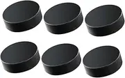 Standard Hockey Balls 6 Pcs air Hockey Street Hockey Official Regulation Pucks ice Hockey Training Puck Pucks Practicing ice Hockey Practicing Hockey Puck Pearlescent Roller