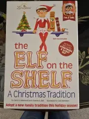ELF ON A SHELF A CHRISTMAS TRADITION IT’S A GIRL NEW IN BOX