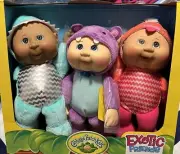 Cabbage Patch Kids Exotic Friends Collectible Cuties Shark, Hippo, Flamingo NIB