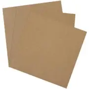 12 x 12" Heavy-Duty Chipboard Pads, Brown 490/Case