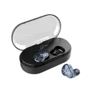 [Dual Dynamic Driver] Z6 TWS bluetooth 5.0 Earphone HiFi Bass Graphene Smart Touch IPX7 Waterproof Headphone BLUE COLOR