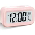 Digital Alarm Clock, LED Light Alarm Clock, Battery Operated Silent Aalarm9767