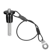 304 Stainless Steel Grip Push-Button Locking Pins with 24cm Wire (6mm-15mm)