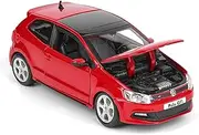 Finished Scale Model Simulation 1:24 for VW Polo GTI Mark 5 1979 Die-cast Alloy Car Model Static Scale Model Exquisite Collection Presents Presents Ornaments
