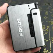 Cigarette Case with Interchangeable Lighter as a Gift Cigarette Box