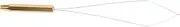 TOBBOMEY Winder Bristles Fly Tying Thread Beading Tool Hackle Pliers Hair Loop Tool Fly Tying Tool Kit Hook Remover Tool Fishing Fly Tying Equipment Beading Needles Lure Making