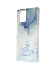 Case Mate Blox Case for iPhone 13 6.1" ONLY - Glacier Marble Blue