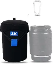 [JJC] Lens Case Lens Pouch for Sigma 28-70mm F2.8 / Sigma 16mm F1.4 / Sigma 70mm F2.8 / Tamron 28-75mm 17-70mm / Nikon Nikkor Z DX 50-250mm Lens and Other Lens Below 78 x 118mm, with Carabiner x 1