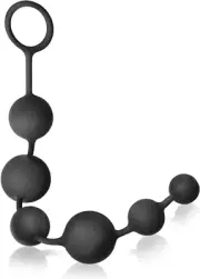 Beads for Men/Women - 100% Silicone with Gradual Size Increase & Safe Pull Ring