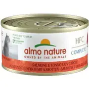 Almo Nature Hfc Cat Compl Kitt Salmon Tuna With Carrots