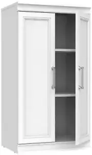 ClosetMaid MS-2116-3S1D Modular Storage 21"W 3 Shelf Laminate - White