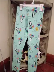 Girl Size 10-12 Cat &Jack Panda Bear Leggings