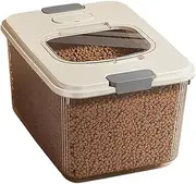 Dog Food Storage Container | Airtight Cat Treat Storage,Waterproof Food Container with Measuring Cup for Kitchen, Outdoors, Camping for Dogs and Cats