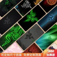 在飛比找Yahoo!奇摩拍賣優惠-雷 Razer 滑鼠墊加大 電競滑鼠墊 超大遊戲鼠標墊 鍵盤