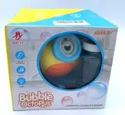 Bubble Machine Blower Toddlers Kids Octopus Automatic 3000+ Bubbles