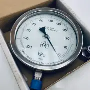 AMBIT 33714-01 150mm direct mounted Vacuum gauge 0- minus 100kPa 1/2" NTP