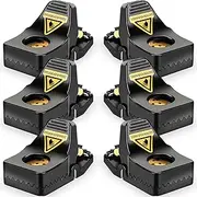 CANAANIN Mouse Trap Rat Trap That Work Multi Heavy-Duty Reusable Indoor-Outdoor Mice Trap Snap Trap Quick Effective Sanitary Safe, Pest Control for Rodent Mouse Mice (Small Upgrade 6 Pack)
