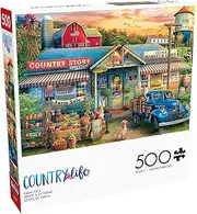 [Buffalo Games] Farm Sale - 500 Piece Jigsaw Puzzle for Adults Challenging Puzzle Perfect for Game Nights - Finished Size 21.25 x 15.00