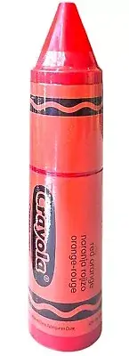 2023 Wendy’s Kid Meal Toy Crayola Crayon Container RED ORANGE SEALED