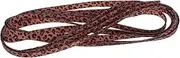 [Totority] Replacement Shoelaces 2 Pairs Long Thick Leopard Print Laces Boot Lace Decor Elastic Shoelace for Sneakers