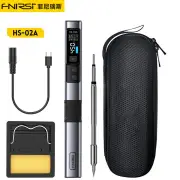 FNIRSI HS-02 Smart Soldering Iron High-Power 100W Adaptable to Quick Charging PD/QC Protocol Wide Temperature Range 180-
