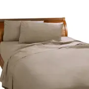 Linen Percale Fitted Sheet Set
