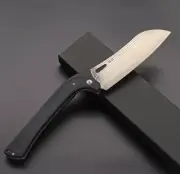 Japanese Santoku Folding Knife(三徳包丁) 130mm by Takeshi Saji From Japan R2