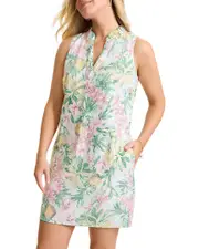 Tommy Bahama Orchid Oasis Linen Shift Dress