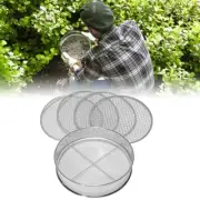 Effective Stainless Steel Garden Potting Bonsai Compost Soil Sifter Kit