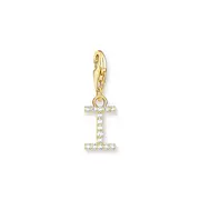 THOMAS SABO Charm Pendant Letter I Gold Plated