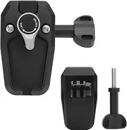 Motorcycle Windshield Clip for Insta360 Action 4 5, Aluminum Alloy Clamp Bracket Mount, 1/4 Inch Screw Hole, Camera Mount Accessories for Action Cameras