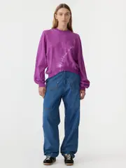 Crescent Dye Reverse Sweat