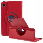 For Samsung Galaxy Tab A9 Case Pu Leather Rotating Stand Tablet Cover