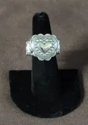 Southern Soulmate Silver Paparazzi Ring