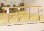 Side Guard for Elderly Rails Bed Safety Assist Handle Bed Railing Guard for Elderly & Seniors Foldable Hospital Bedside Grab Bar Bumper Bed Side Handrail (Size : 95X40CM)