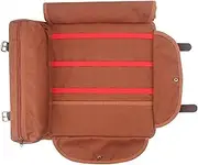 Bartender Travel Bag 18.5x15 Inch Bartender Kit Bag Coffee Color Canvas with Tote & Shoulder Strap Portable Bartending for Outdoor, Camping Picnic,