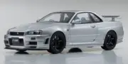 Kyosho 1/12 Nissan Skyline GT-R (R34) Nismo Z-Tune (Silver) Resin Car Model