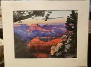 Grand Canyon 11x14 Matted Photography by soa "Sunset Light" grandcanyon.org