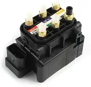 Air Suspension Compressor Pump Supply Solenoid Valve Block 2513200058 2123200358 Compatible With Mercedes W164 W251 W166 W221 W212