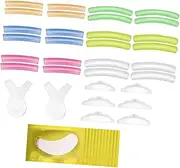 PLAFOPE 1Set Practical Eyelash Extension Gaskets with Silicone Pads for Curling Rainbow and Type Brushes Included for Eyelash Perming and Beauty Care
