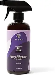 As I Am Hair Spray, Rice Water 16oz - with Forbidden Black Rice, Saw Palmetto, Biotin - Clean, Protein-Free Formula - Odor, Vegan & Cruelty Free - For All Hair Types