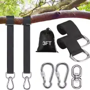 3Ft Heavy Duty Tree Swing Hanging Strap Kit Adjustable Hammock Hanging Kit