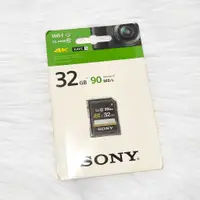 在飛比找蝦皮購物優惠-【全新SONY SF-32UY3 SDHC 記憶卡 32GB